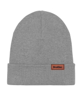 Strick Beanie BOB mit Dreßler Patch geklappt