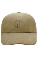 Turned 6 Panel Cap Laminated Dark Khaki One Size