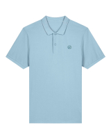 Mid-Light Polo "ROLEY" für Herren mit GD-Stick Ton in Ton
