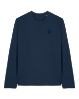 Unisex Longsleeve "TRAVIS“ mit GD Stick Ton in Ton