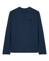 Unisex Longsleeve "TRAVIS“ mit GD Druck Ton in Ton