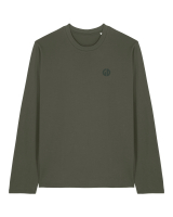 Unisex Longsleeve "TRAVIS“ mit GD Druck Ton in Ton